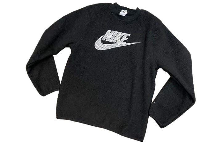 Nike Nike Sweatshirts Men's Black Crew Neck Moderate Regular