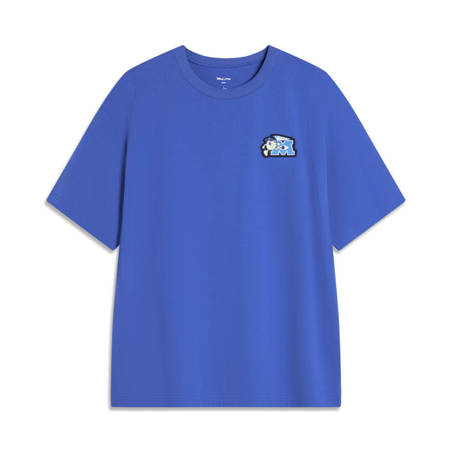 Li-Ning Li Ning x DISHINIGUAISHOUDAXUELIANMING Disney T Shirt Unisex Colorful Blue