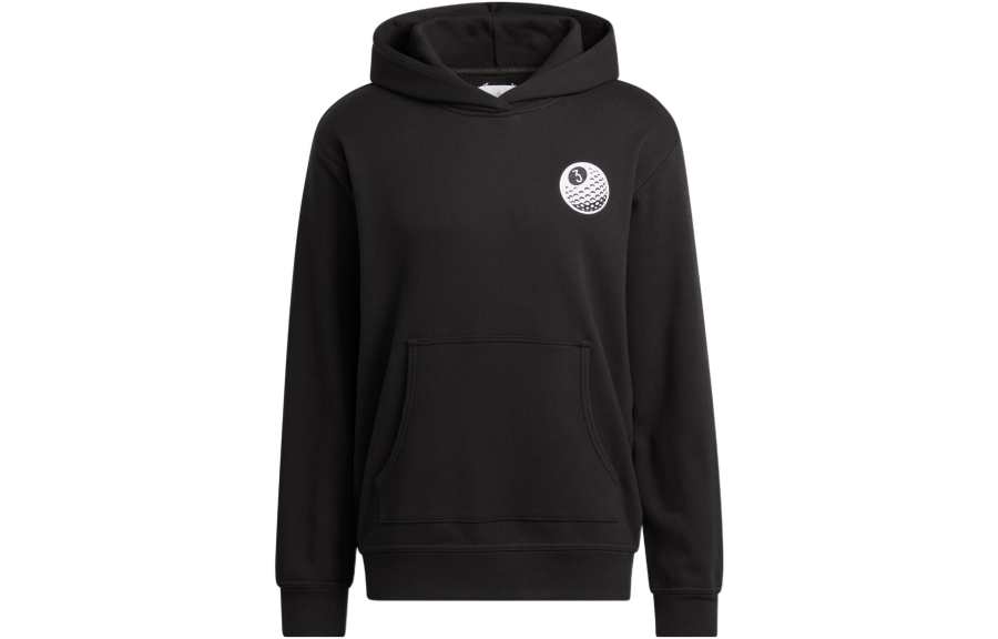Adidas Adidas Sweatshirts Men's Black Hooded Moderate Regular