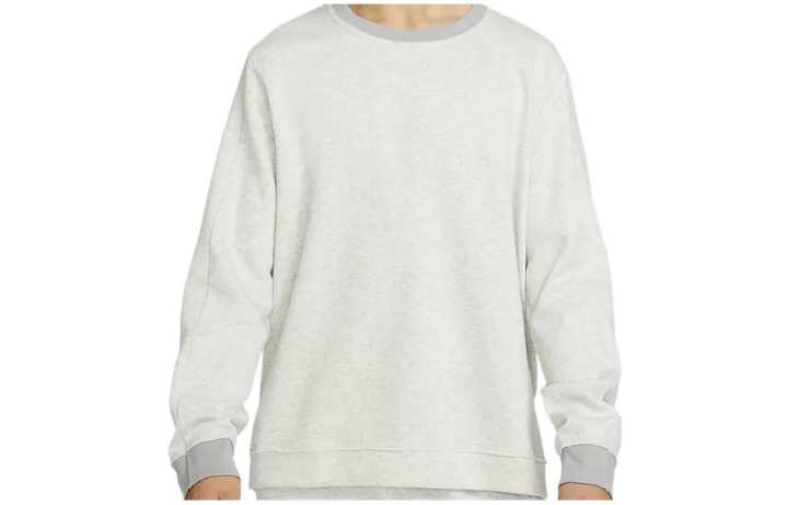 Nike Nike Sweatshirts Men's Gray Crew Neck Moderate Regular