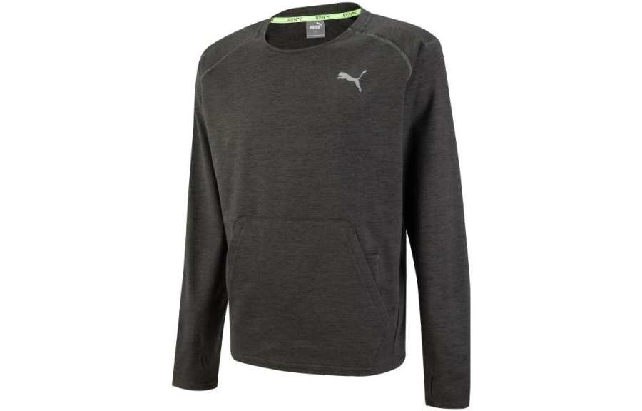 PUMA Four Symbols 4 Symbols Cloudspun Sweatshirt Men's Black Gray