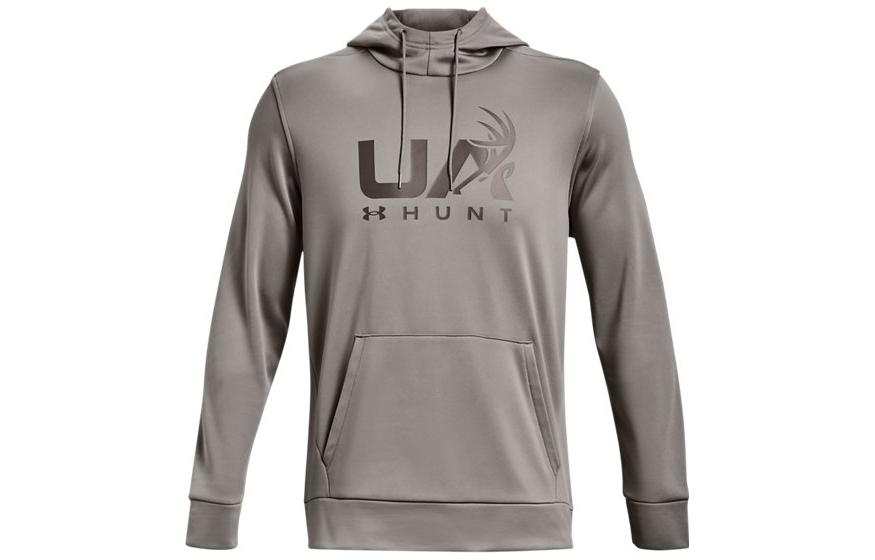 Under Armour Sweatshirts Men's Gray Hooded Moderate Regular