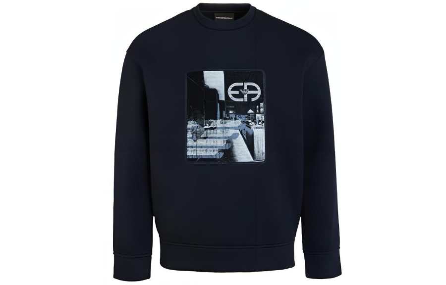 EMPORIO ARMANI Sweatshirt Men's Dark Blue