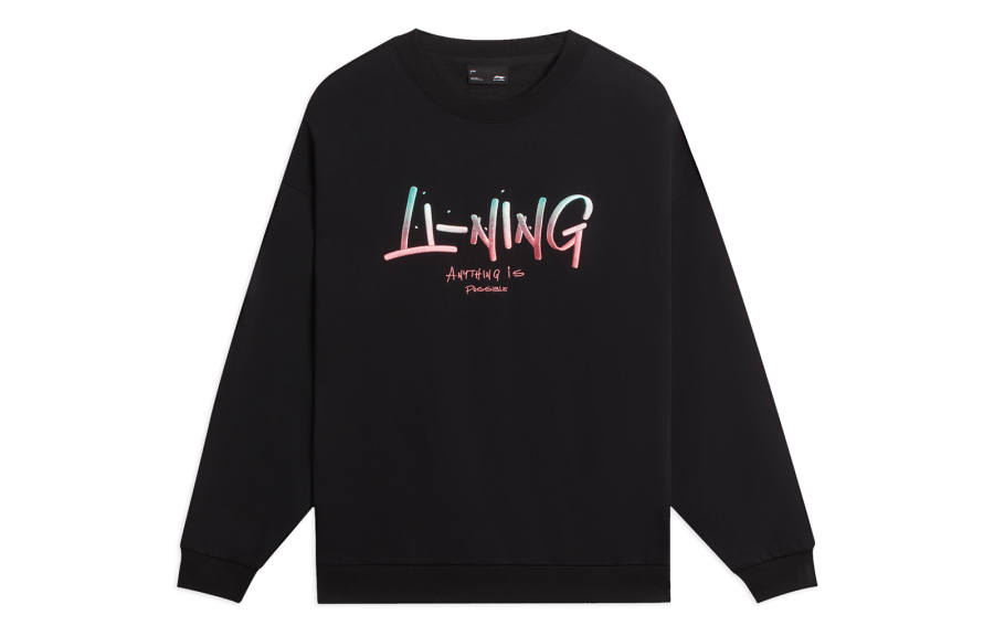 Li-Ning Li Ning Sports Life Collection Sweatshirt Unisex Black