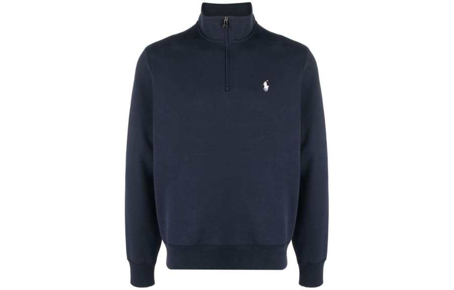 Polo Ralph Lauren Ribbed Edge Half Zipped Jumper