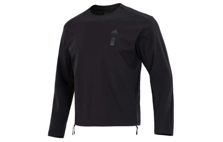 Adidas Adidas Sweatshirts Men's Black Crew Neck Moderate Other