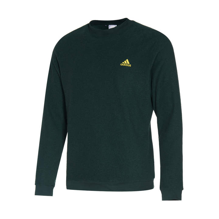 Adidas Adidas Sweatshirts Men's Green Crew Neck Moderate Regular