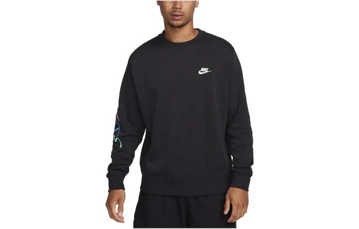 Nike Nike Sweatshirts Men's Black Crew Neck Moderate Other
