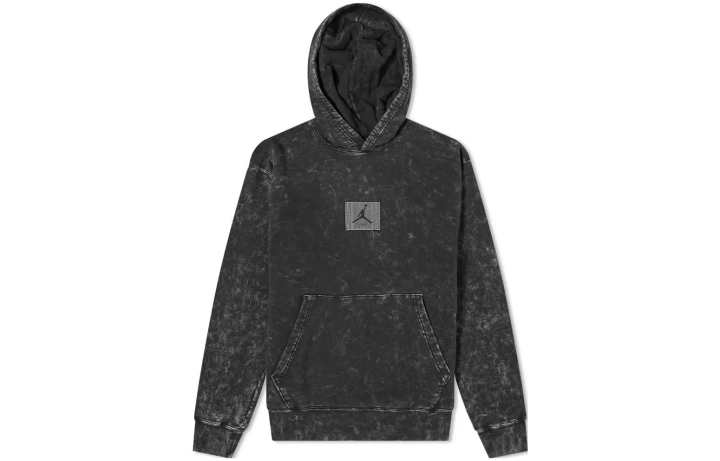 Jordan Jordan Flight Sweatshirts Men's Black Hooded Moderate Regular