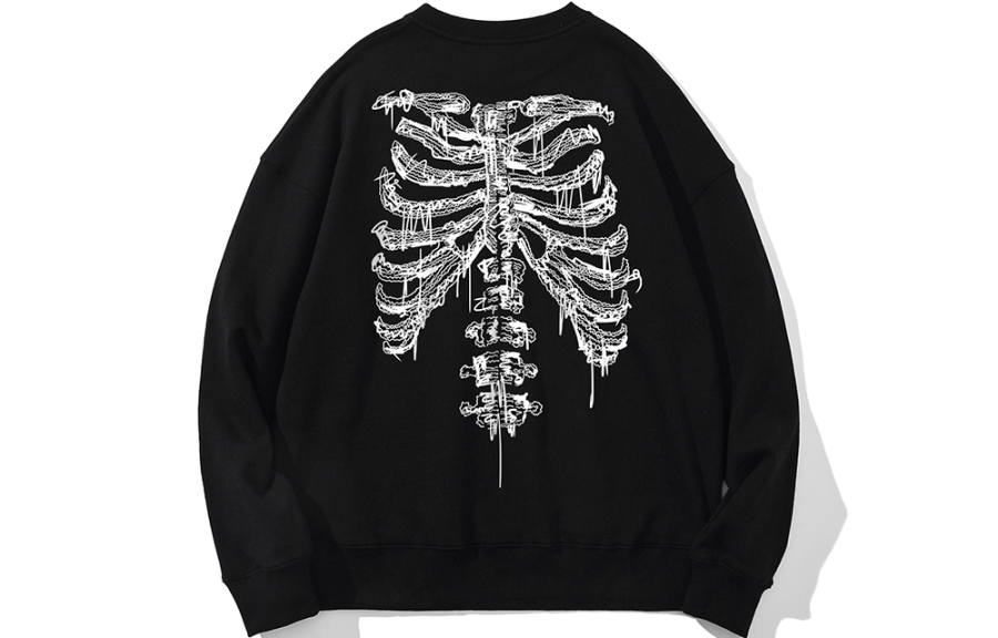 SANSYAS Sweatshirts Unisex Crew Neck Moderate Regular