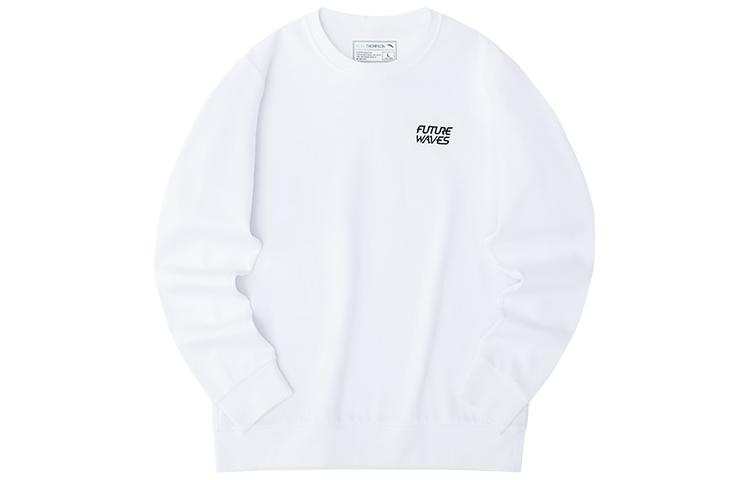 ANTA ANTA Sweatshirts Men's White Crew Neck Moderate Regular