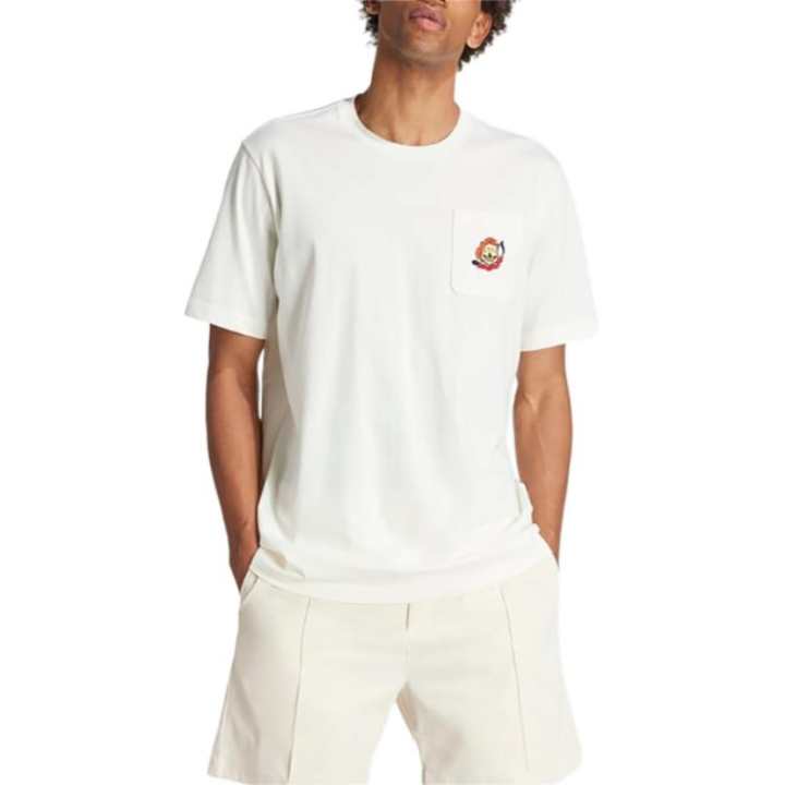 Adidas Adidas LEISURE NOTE Or T Shirt Men's White