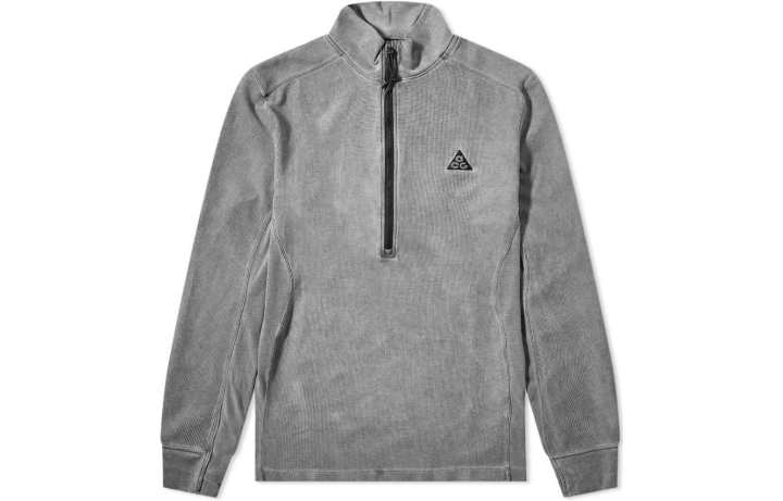 Nike Nike ACG Sweatshirts Men's Gray Stand Collar Moderate Regular