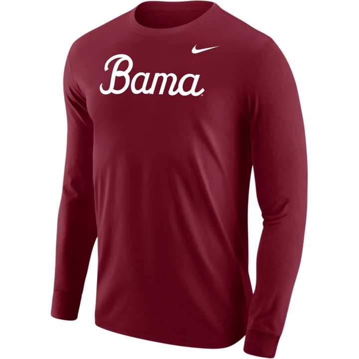 Nike Nike Alabama Men's Nike College Long Sleeve T Shirt