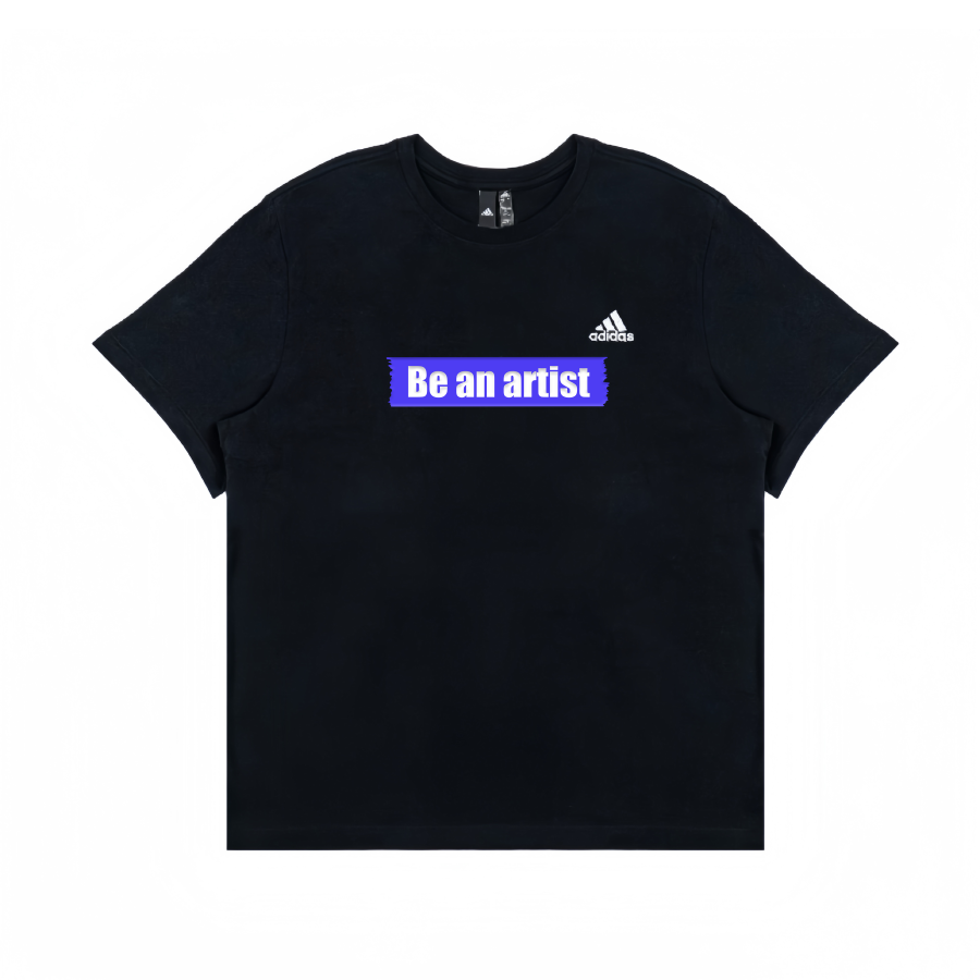 Adidas Adidas T Shirts Unisex Black Crew Neck Moderate Straight Fit