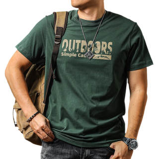 JIYAN Seasonal Words T Shirt Men's Jasper