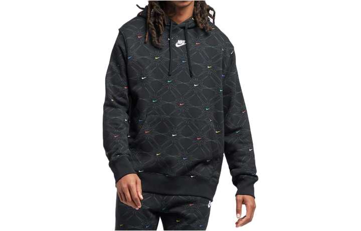Nike Nike Sweatshirts Men's Black Hooded Moderate Regular