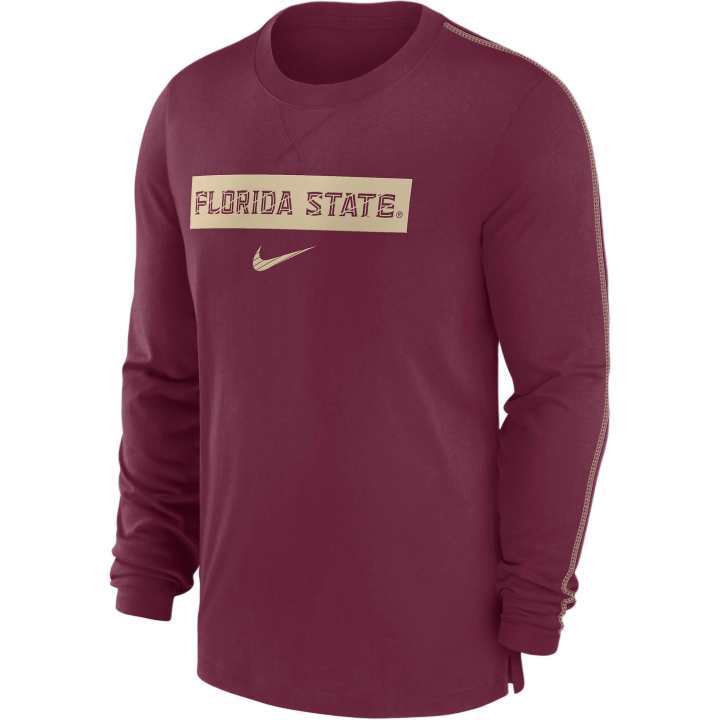 Nike Nike Florida State Seminoles Sideline Player Men's Nike Dri FIT College T Shirt