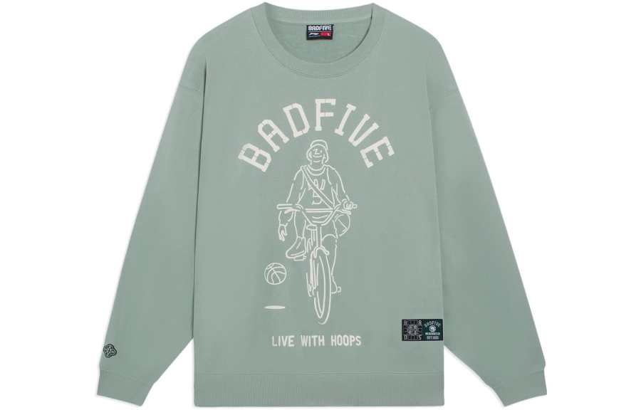 Li-Ning Li Ning Sweatshirt Unisex Matcha
