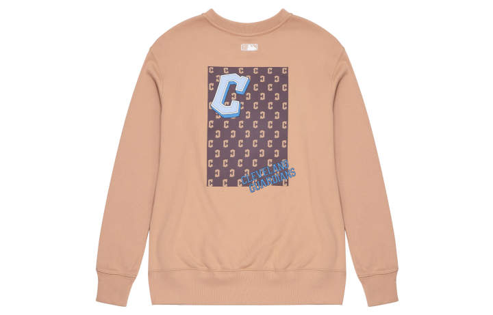 MLB MLB Monative Sweatshirts Unisex Brown Crew Neck Moderate Other