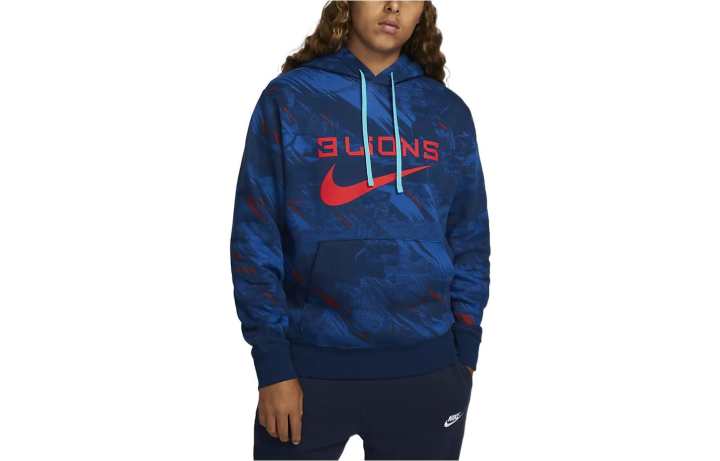 Nike Nike Sweatshirts Men's Blue Hooded Moderate Other
