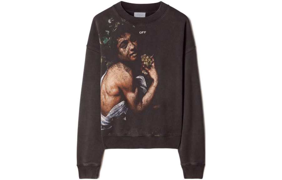 OFF-WHITE OFF WHITE Bacchus Cotton Sweatshirt