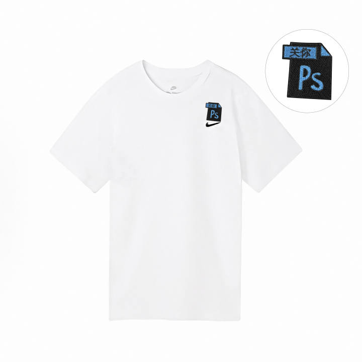 Nike Nike T Shirts Unisex White Crew Neck Moderate Straight Fit
