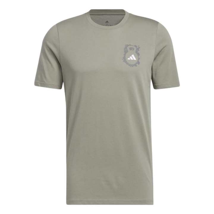 Adidas Adidas T Shirts Men's Gray Crew Neck Thin