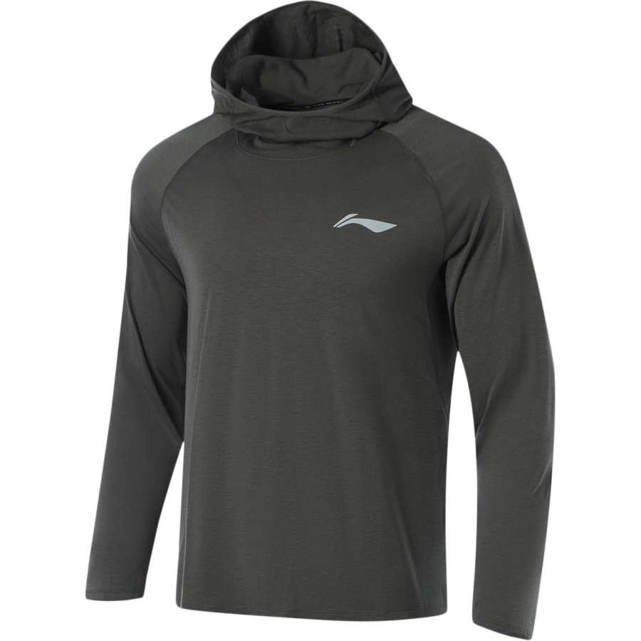 Li-Ning Li Ning Basketball Collection T Shirt Men's Obsidian Gray