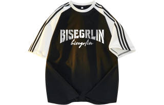 BISEGRLIN T Shirts Unisex Crew Neck Moderate