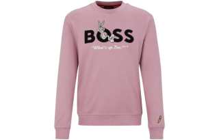 HUGO BOSS HUGO BOSS X LOONEY TUNES SS23 Sweatshirt Men's Light Pink