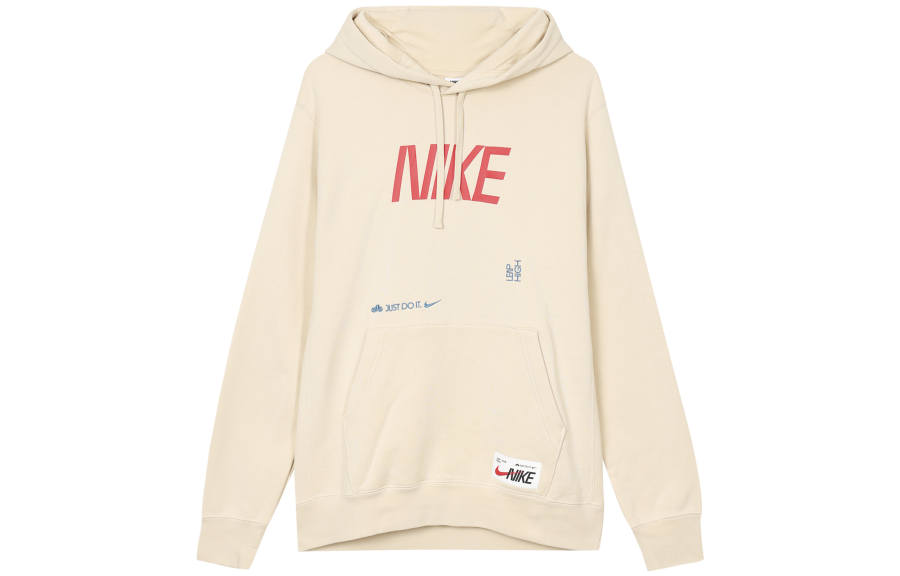 Nike Nike Year Of The Rabbit CNY Collection Sportswear Letter Logo Print Knitted Fabric Thickened And Fleece Lined Hooded