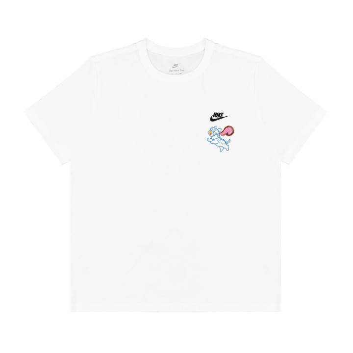 Nike Nike T Shirts Unisex White Crew Neck Moderate Straight Fit