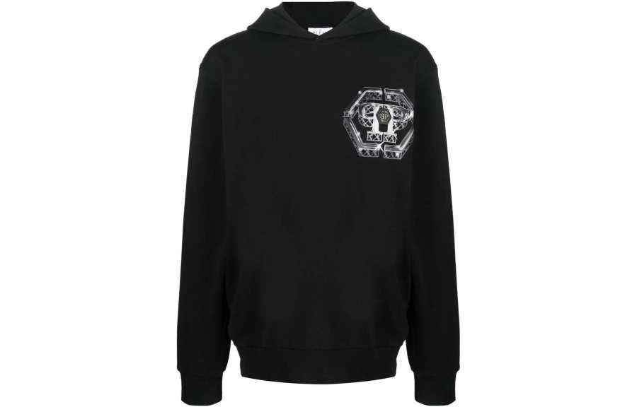 PHILIPP PLEIN 【Previous Season】Dark Romance logo-print hoodie