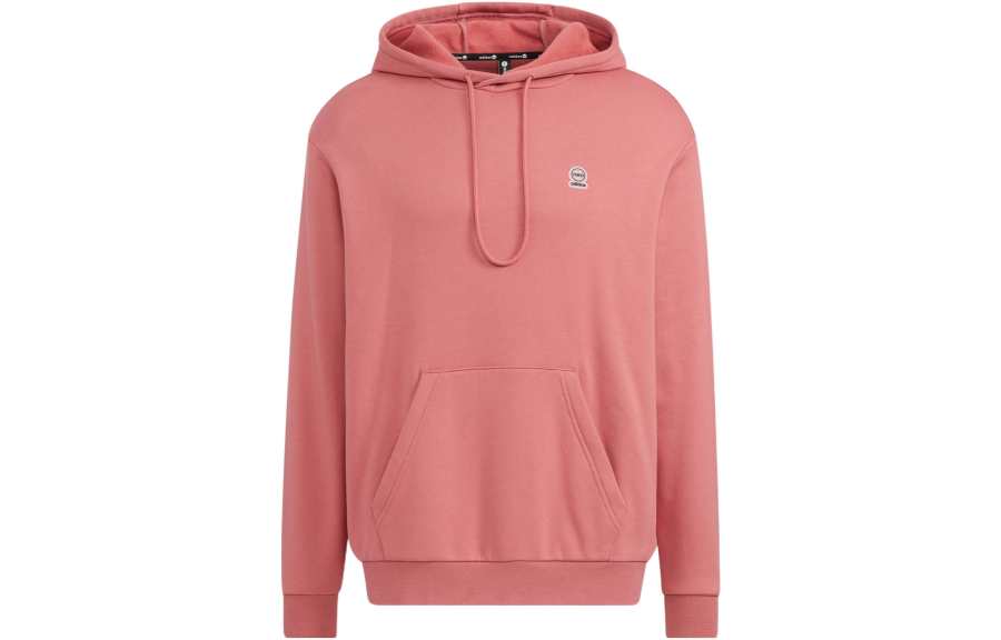 Adidas Neo Sweatshirts Unisex Pink Hooded Moderate Regular
