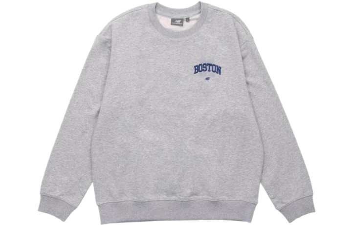 New Balance New Balance Sweatshirts Unisex Gray Crew Neck Moderate Regular
