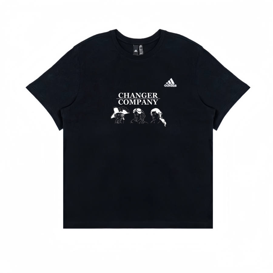 Adidas Adidas T Shirts Unisex Black Crew Neck Moderate Straight Fit