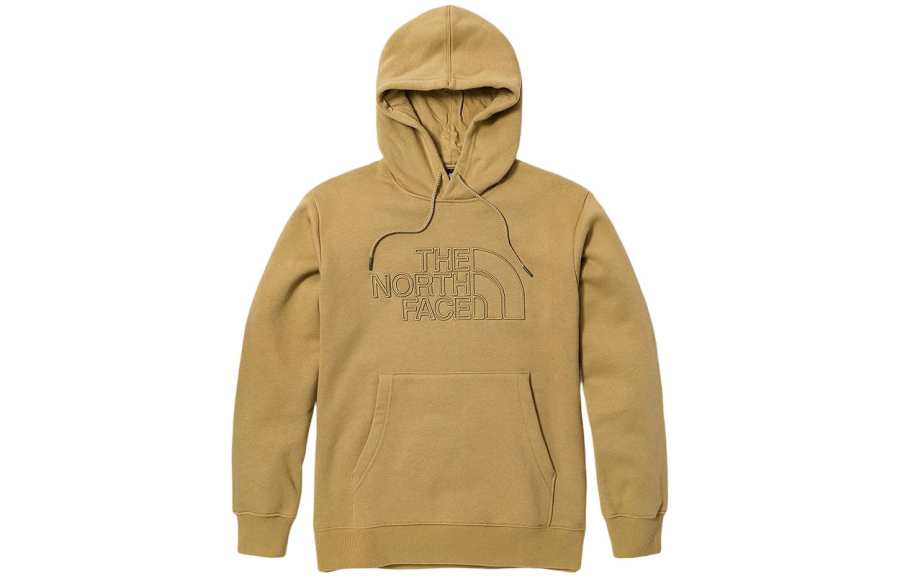THE NORTH FACE Sweatshirts Men's Brown Hooded Moderate Regular