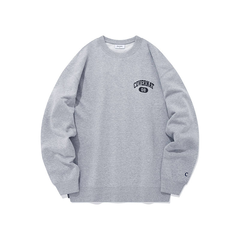 COVERNAT Sweatshirt Fall Unisex Gray