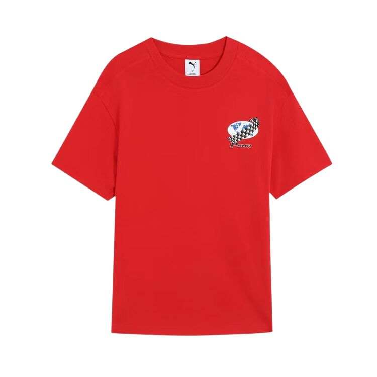 PUMA Moto SS25 T Shirt Men's Red