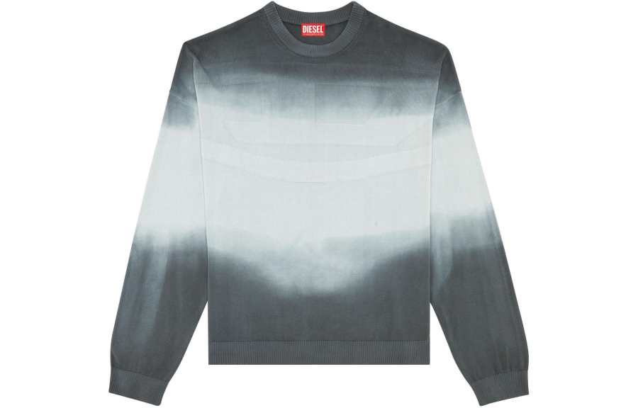 DIESEL DIESEL Sweatshirts Men's Blue Crew Neck Moderate Regular