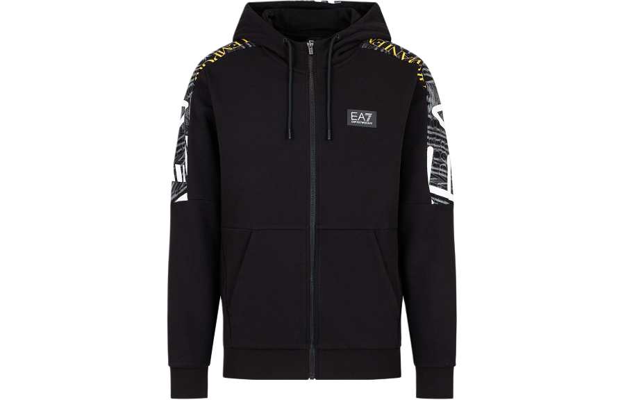 EMPORIO ARMANI EA7 SS24 Sweatshirt Men's Black