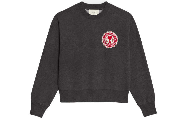 AMIPARIS Ami France Patch Sweatshirt