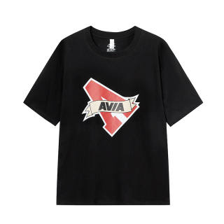 AVIA T Shirts Unisex Crew Neck Thin Straight Fit