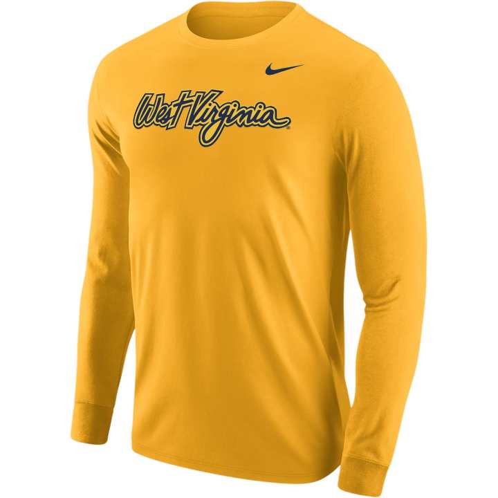 Nike Nike West Virginia Men's Nike College Long Sleeve T Shirt