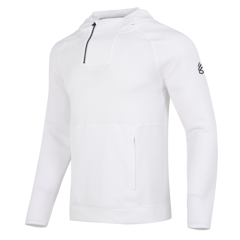 Under Armour Sweatshirts Men's White Hooded Moderate Other