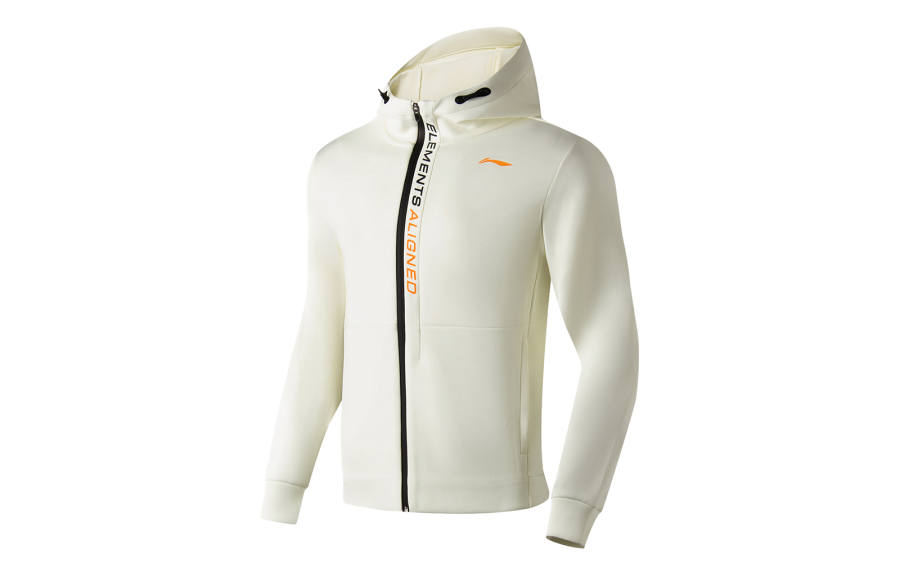 Li-Ning Li Ning Fitness Series Sweatshirt Men's Cream White