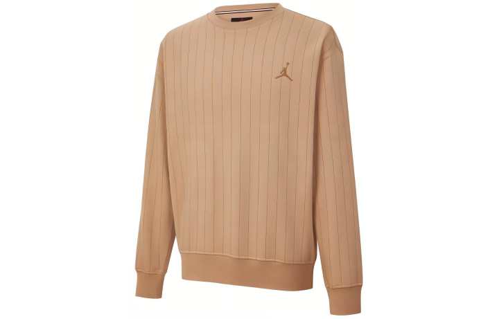 Jordan Jordan Sweatshirts Men's Camel Crew Neck Moderate Other