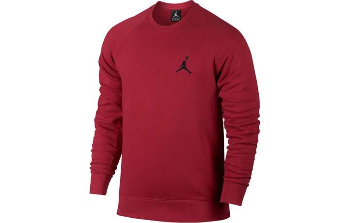 Nike Nike Sweatshirts Men's Red Crew Neck Moderate Regular