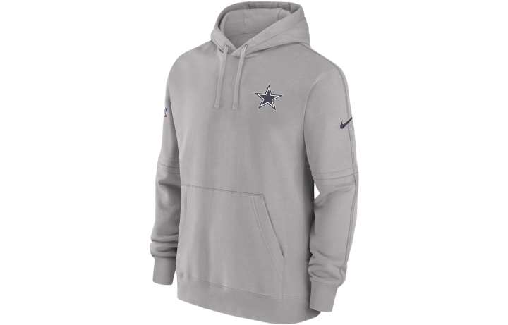 Nike Nike Sweatshirts Men's Gray Hooded Moderate Regular